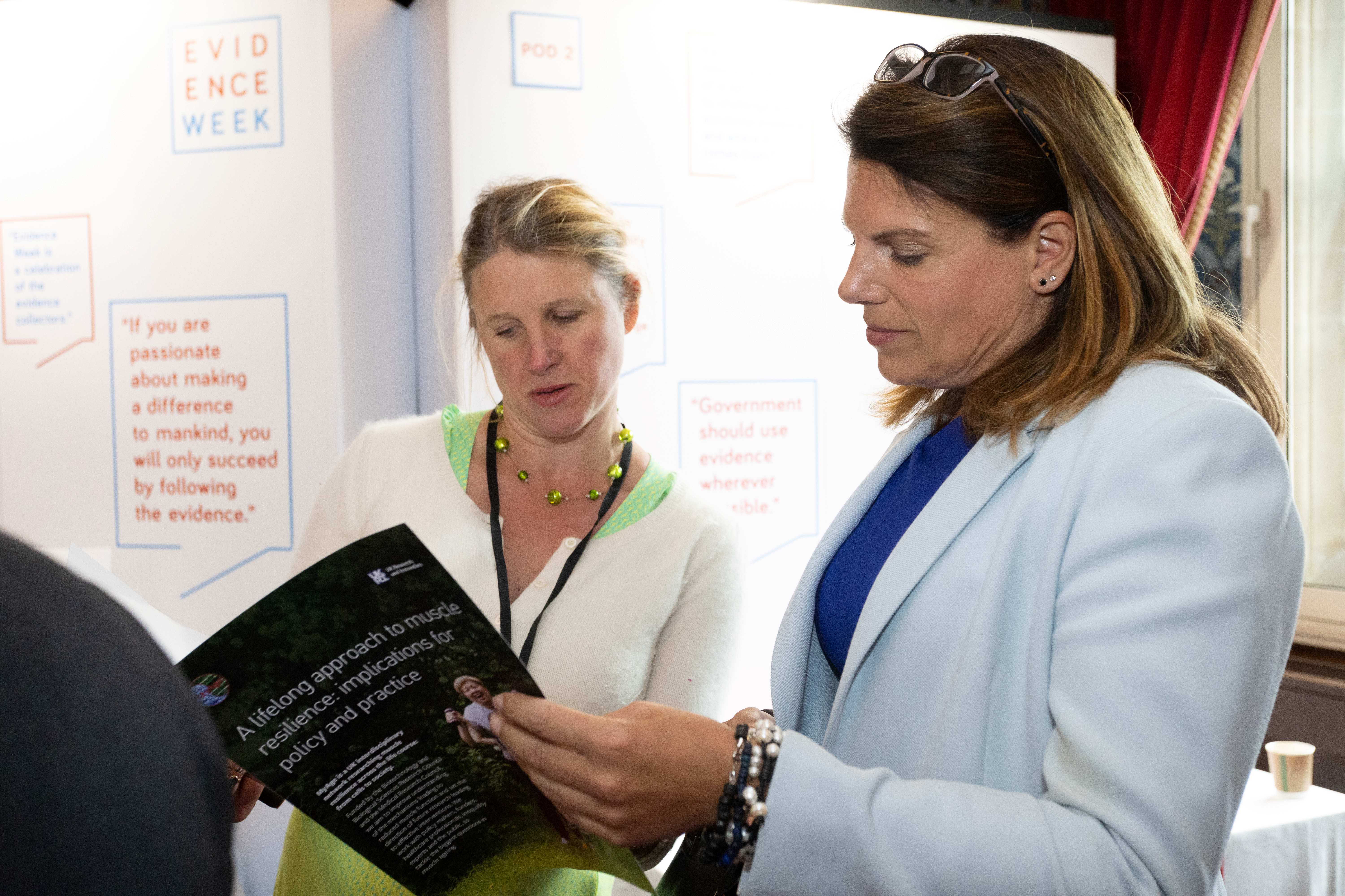 Josie Gray & Rt Hon Caroline Nokes